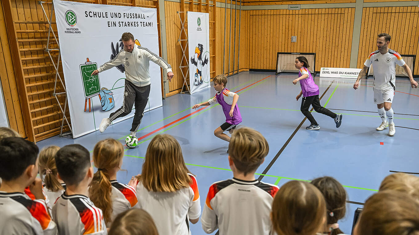 Essenheimer Kinder starten das Sommermärchen! DFB  zu Gast