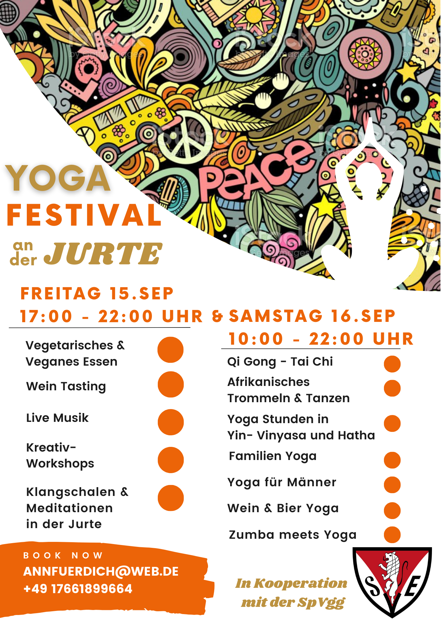 Yoga Festival und Jurte