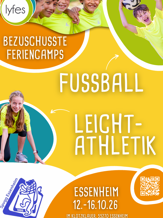 Herbstcamps in Essenheim: Fußball & Leichtathletik
