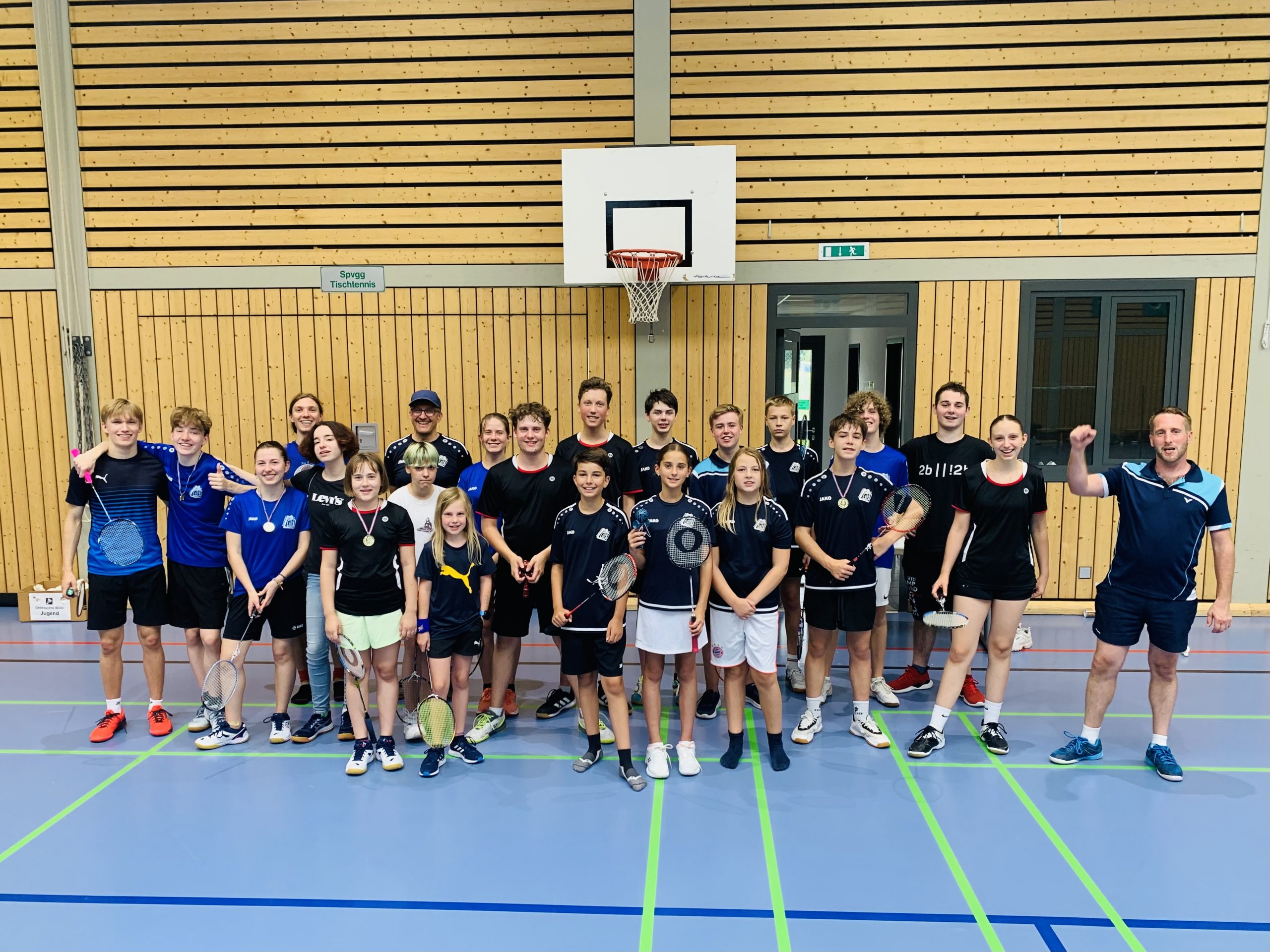 Freundschaftsspieltag Badmintonjugend Essenheim – Bad Dürkheim